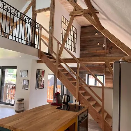 公寓 Le Grenier A Foin Breitenbach-Haut-Rhin